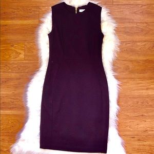 Calvin Klein Plum Sleeveless Dress